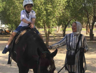 التدريب على الفروسية